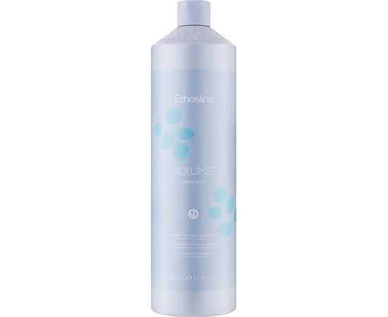 Шампунь для объема и легкости волос Echosline Volume Vegan Shampoo, изображение 2