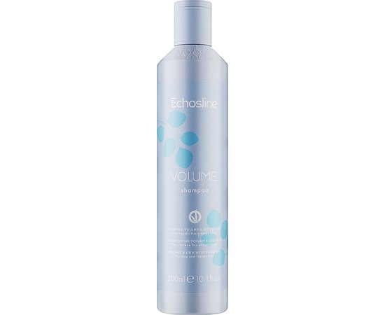 Шампунь для об'єму та легкості волосся Echosline Volume Vegan Shampoo, фото 