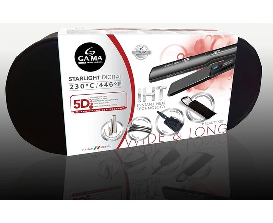 Выпрямитель для волос GA.MA STARLIGHT WL DIG 5D IHT TITANIO, GI0109, изображение 6