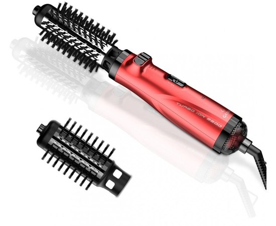 Фен-щетка для волос с 2 вращающимися насадками GA.MA MultiStyler 2600 Turbo Ionic Rotating Brush GH0105, изображение 2