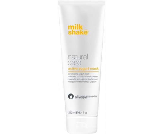 Маска поживна для волосся на основі йогурту Milk Shake Natural Care Active Yogurt Mask, фото 