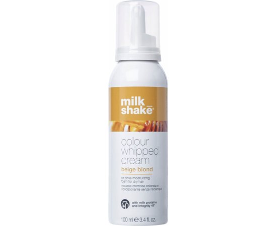 Крем-пенка несмываемая для увлажнения волос Milk Shake Colour Whipped Cream, 100 ml, изображение 2