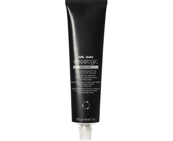 Крем черный осветляющий двойного действия Milk Shake Decologic Black Light Cream, 200 ml