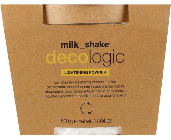 Пудра знебарвлювач для висвітлення біла Milk_Shake Decologic Lightening Powder, 500 g, фото _ab__is.image_number.default