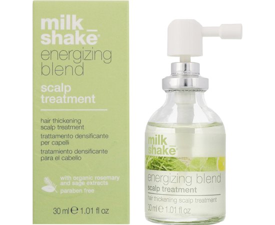 Средство для стимуляции микроциркуляции кожи головы Milk Shake Energizing Blend Treatment, 30 ml, изображение 2