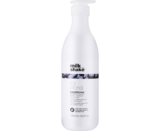 Кондиционер для светлых и платиновых блондинок Milk Shake Icy Blond Conditioner, изображение 3