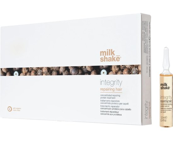 Средство для восстановления сухих и поврежденных волос Milk Shake Integrity Repairing Hair, 8*12 ml