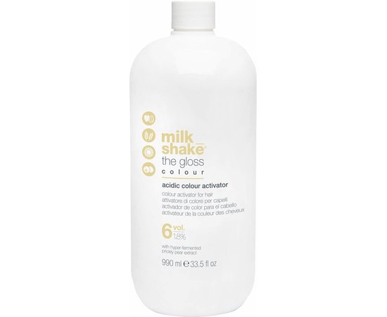 Эмульсия окисляющая Milk Shake The Gloss Color Activator 6 Vol 1,8%, 990 ml