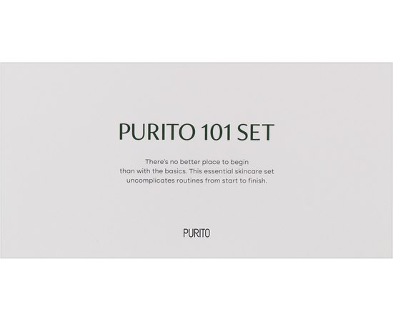 Набор миниатюр базовых средств для ухода за лицом Purito 101 Set, изображение 2