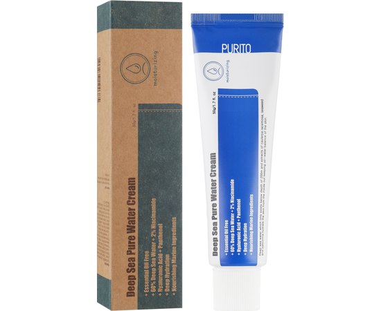Крем зволожувальний з морською водою Purito Deep Sea Pure Water Cream, 50 ml, фото _ab__is.image_number.default