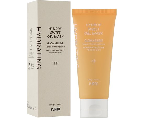 Гель-маска для интенсивного увлажнения кожи Purito Hydrop Sweet Gel Mask, 100 ml, изображение 2
