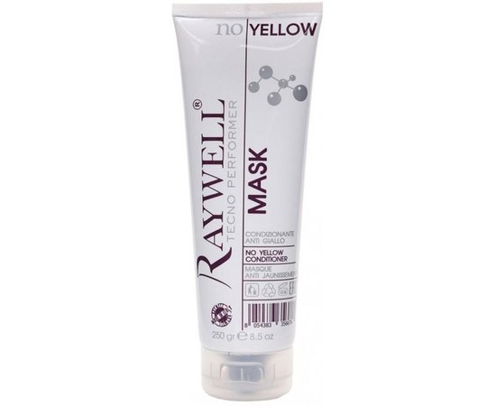 Маска для волосся з антижовтим ефектом Raywell Bio No Yellow Mask, фото 