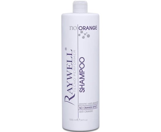 Шампунь с синим пигментом Raywell No Orange Shampoo, изображение 3