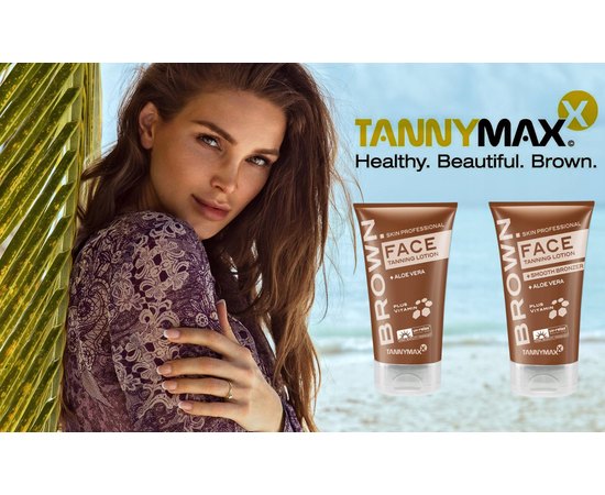 Лосьон для загара лица без бронзатора Tannymaxx Brown Skin Professional Face Tanning Lotion, 50 ml, изображение 2