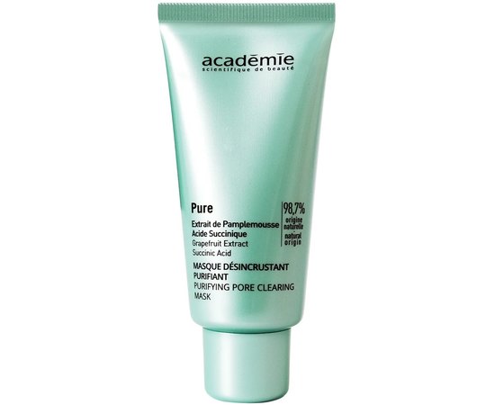 Маска для очистки пор с экстрактом грейпфрута Academie Purifying Pore Clearing Mask, 50 ml