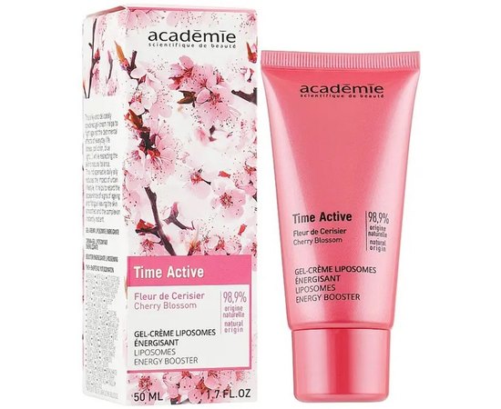 Энергетический липосомальный бустер Academie Time Active Cherry Blossom Liposomes Energy Boosters, 50 ml, изображение 2