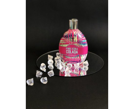 Крем для солярия с сатиновыми бронзантами Brown Sugar Pink Kona Colada 200X, изображение 3