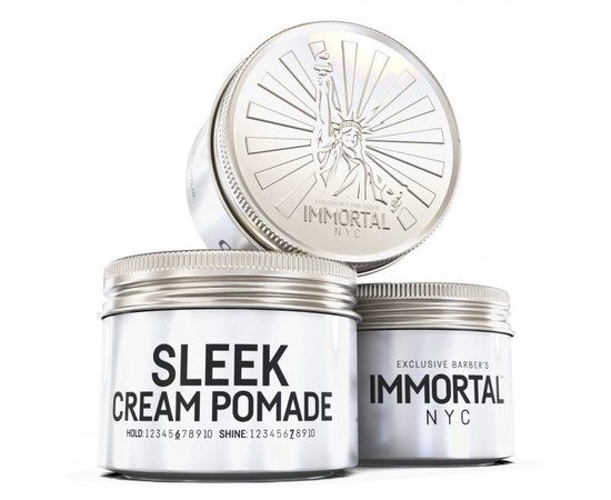 Кремова помада для волосся Immortal NYC Sleek Cream Pomade, 100 ml, фото _ab__is.image_number.default
