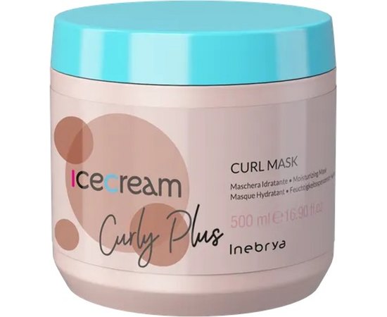 Маска для вьющихся и химически завитых волос Inebrya Ice Cream Curl Mask