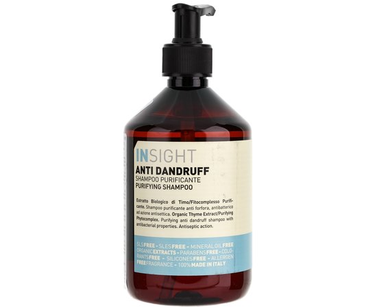 Очищающий шампунь от перхоти Insight Anti Dandruff Purifying Shampoo