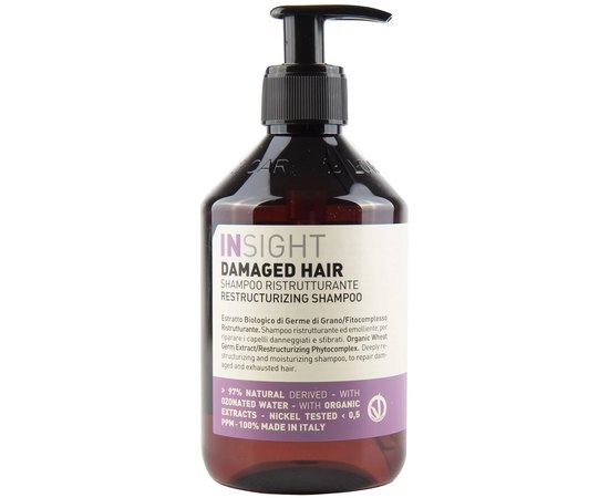 Шампунь відновлюючий для пошкодженого волосся Insight Damaged Hair Shampoo, фото _ab__is.image_number.default
