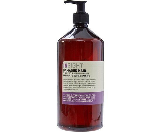 Шампунь відновлюючий для пошкодженого волосся Insight Damaged Hair Shampoo, фото _ab__is.image_number.default