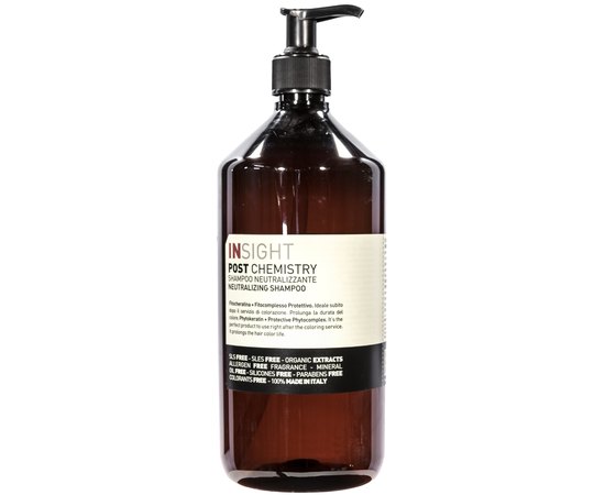 Шампунь після фарбування волосся з нейтралізуючим ефектом Insight Post-Chemistry Neutralizing Shampoo, 900 ml, фото _ab__is.image_number.default