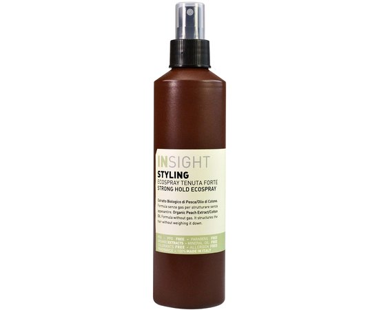 Екоспрей сильної фіксації Insight Styling Strong Hold Ecospray, 250 ml, фото _ab__is.image_number.default