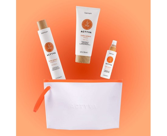 Летний набор Kemon Actyva Linfa Solare + косметичка в подарок, изображение 2