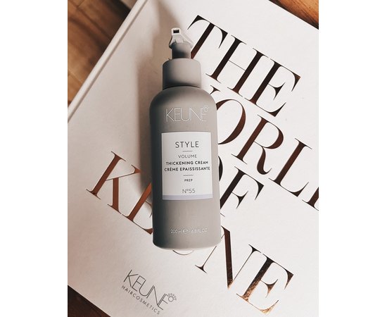 Уплотняющий крем для волос Keune Style Thickening Cream №55, 200 ml, изображение 2