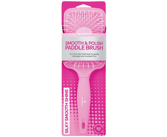 Массажная щетка для волос Lee Stafford Smooth & Polish Paddle Brush, изображение 2