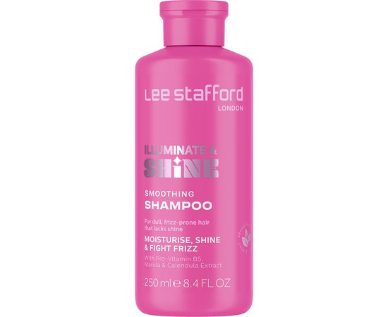 Разглаживающий шампунь Сияние и Блеск Lee Stafford Illuminate and Shine Smoothing Shampoo, 250 ml
