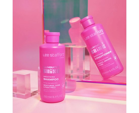 Розгладжуючий шампунь Сяйво та Блиск Lee Stafford Illuminate and Shine Smoothing Shampoo, 250 ml, фото _ab__is.image_number.default
