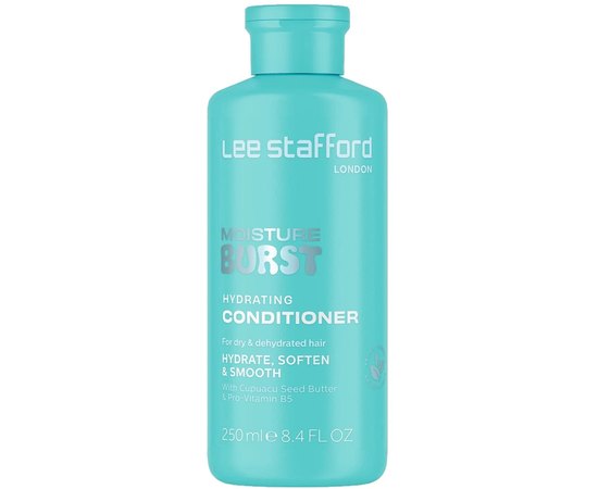 Інтенсивний зволожуючий кондиціонер Lee Stafford Moisture Burst Hydrating Conditioner, 250 ml, фото 