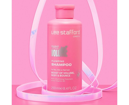 Шампунь для об'єму волосся Lee Stafford Plump Up The Volume Plumping Shampoo, 250 ml, фото _ab__is.image_number.default