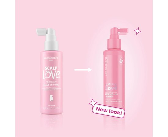 Тоник для чувствительной кожи головы и ослабленных волос Lee Stafford Scalp Love Anti-Breakage Leave-In Tonic, 150 ml, изображение 3