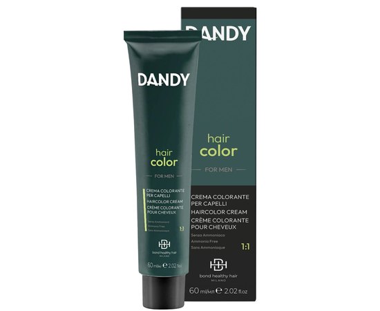 Крем-краска для мужчин Lisap Dandy Hair Color, 60 ml