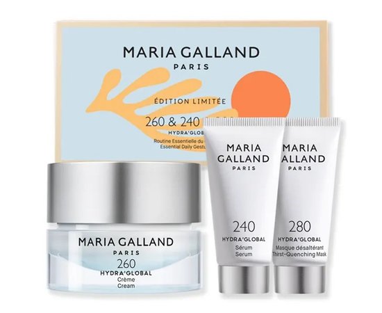 Набор для увлажнения Maria Galland Spring Set - Hydra'Global 260/240/280