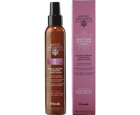 Спрей-стабилизатор цвета несмываемый Nook The Nectar Color Capture Hair Elixir, 150 ml