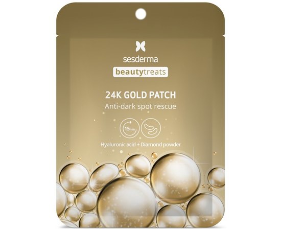 Гидрогелевые патчи для глаз Sesderma Beauty Treats 24k Gold Eye Patch