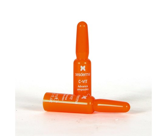 Ревитализирующие ампулы Sesderma C-Vit Advance Ampoules 10×1,5 ml, изображение 2