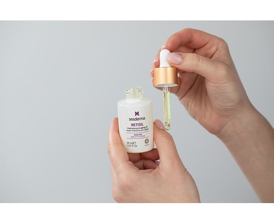 Масло для интенсивного омолаживающего ухода Sesderma Retisil Intensive pro-aging oil, 30 ml, изображение 3