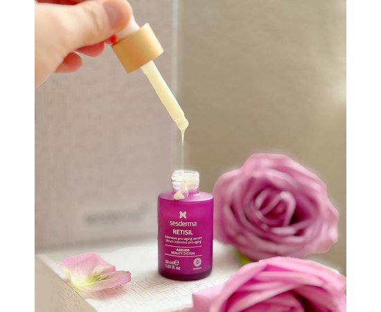 Интенсивная омолаживающая сыворотка Sesderma Retisil Intensive pro-aging serum, 30 ml, изображение 3