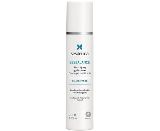 Матирующий крем-гель Sesderma Sesbalance Mattifying gel cream, 50 ml