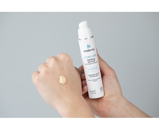 Матирующий крем-гель Sesderma Sesbalance Mattifying gel cream, 50 ml, изображение 3