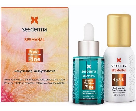 Антиоксидантный набор Sesderma Sesmahal French Maritime Pine Serum Bi-Phase System, изображение 2