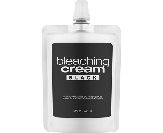 Чорний освітлювальний крем для волосся Trendy Hair Black Bleaching Cream, 250 ml, фото 