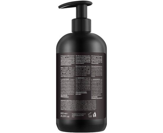 Шампунь для нейтралізації жовтизни освітленого волосся Trendy Hair Black Color Shampoo, 600 ml, фото _ab__is.image_number.default