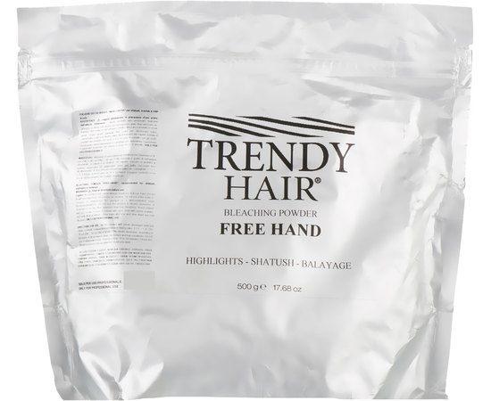 Пудра для обесцвечивания волос для балаяжа Trendy Hair Bleaching Powder Free Hand, 500 g