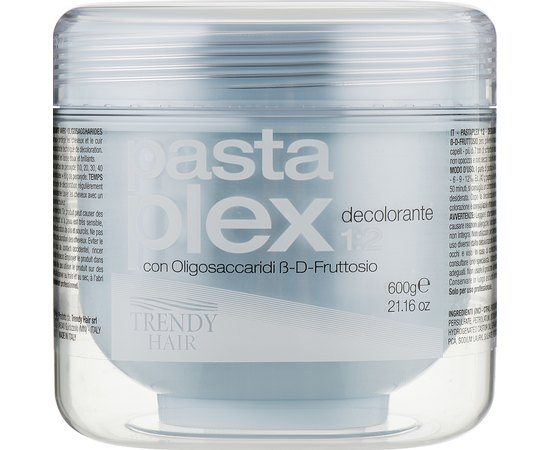Паста для осветления волос с олигосахаридами и фруктозой Trendy Hair Pastaplex, изображение 2
